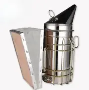 1PC Manual Bee Hive Smoker Transmitter Kit With Galvanized Sheet Beekeeping Tool
