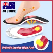 Orthotic Insoles Arch Support Flat Foot High Plantar Feet Fasciitis Pad Insert/
