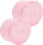 ASAKKURA 2pcs Manicure Tool Cleaner Box Sterilizer Plastic Tray Nail Tool Cleaning Supplies for Nail Art