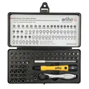 Wiha 75965 65 Piece System 4 ESD Safe Master Technician Ratchet and MicroBits...