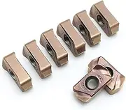 10 Pieces of Lnmu0303zer Mj Ah130 Carbide CNC. Lathe Tool External Turning Insert Lnmu 0303. for Fast Feed Milling Cutter Turning Tool