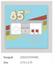 1985 Original NES Nintendo STICKERS Vintage Retro Looking