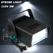 110V luces led para fiestas de discoteca Luces estroboscópicas de DJ Luz blanca