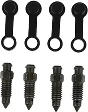 iplusmile Motorcycle Accessories 4 Sets Brake Pump Screw Drain Oil Screw for Exhaust Bolts