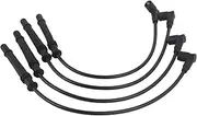 4-Piece Ignition Cable Set, 8200713680 Car Ignition Cable, Spark Cable 8200486877, Replacement for Dacia Logan MCV II 2013/02-2019/12