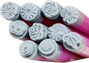 Nail design stamp, nail stamp pen - flower - light weight - nail stamp tool nail pen, manicure nail design tools for hobbyists