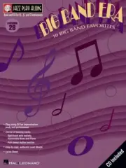 Big Band Era Jazz Play Along Book and CD NEW 000843021