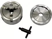Brake Lathe Quick Chuck Adapter / Backing Plate / Key