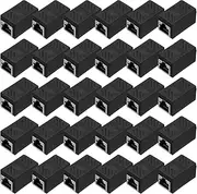 uxcell 30 Pack RJ45 Ethernet Coupler, Female to Female Cat6 Coupler Ethernet Extension Adapter Network Connector for Cat8/Cat7/Cat6/Cat5e/Cat5,Black