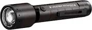 Ledlenser, P6R Signature Rechargeable Flashlight, High Power Premium LED, 1400 Lumens, Waterproof Light for Outdoor Use, Home, Camping, Black
