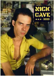 2025 Wall Calendar (12pg) NICK CAVE Vintage Music Photo Poster 1224