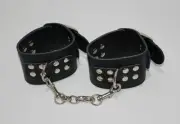 LeatherCreations Wrist Restraints with Adjustable Buckle Hell's Couture