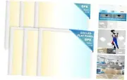 Sunco 6 Pack 2x2 LED Flat Panel Light Dual Selectable CCT 4000K/5000K/6000K &