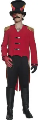 Cirque Sinister Villainous Ring Leader Adult Costume Size Medium