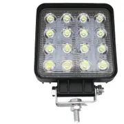 Elinz 48W LED Work Light Square 60Â° Flood Lamp Fog IP67 Offroad Tractor Jeep 12V 24V