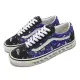 【VANS】休閒鞋 Old Skool 36 DX 男鞋 女鞋 藍 黑 安納海姆 變形蟲 腰果花 刺繡(VN0A54F3NVY)