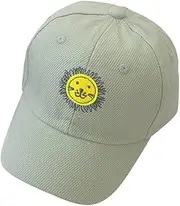 [SAFIGLE] Spring Summer Kids Hat Boys Girls Lion Head Beanie Peak Comfortable Outdoor Sun Hat (Light) Green