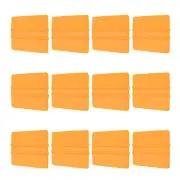 12pcs Vinyl Wrap Squeegee, 4" Decal Squeegee Scraper for Car Wrap, Yellow