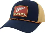 Miller High Life Blue Denim Snapback Hat, Multicolor, One Size