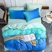 Artistic Quilt Cover Set, 3 Piece Duvet Cover Set Includes 2 Pillowcases, Doona Cover Set M368 (Super King Size)