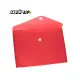 【史代新文具】HFPWP G901 紅 A4橫式黏扣公文袋(10個/包)