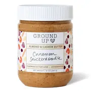 Ground Up PDX Ground Up Snickerdoodle Almond & Cashew Nut Butter Jar - 10oz