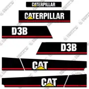 Fits Caterpillar D3B Dozer Decal Kit - CUSTOM STYLE - 7 YEAR 3M VINYL!