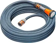 Gardena Liano Xtreme 1/2 inch, 15m set: Extremely robust textile garden hose, for indoor water taps, with PVC inner tube, lightweight, weather-resistant (18465-20)