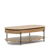 Lucile Mango Wood Open Coffee Table