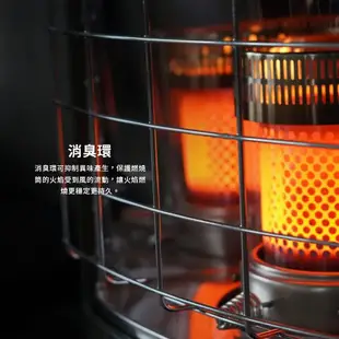 【TOYOTOMI】傳統反射式煤油暖爐 露營 RS-G24M