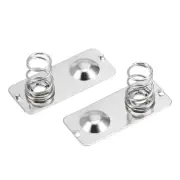 50 Pcs AAA Battery Negative to Positive Conversion Spring Contact Plate 21mmx9mm