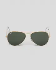 [Ray-Ban] Ray-Ban Men's Rb3025 Aviator Sunglasses One Size Multicolor