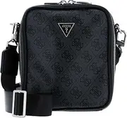 [GUESS] Men's Vezzola Smart Zip Around Xbody Bag, BLA, Blah, Einheitsgröße