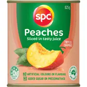 SPC Peaches Sliced In Juice Canned Fruit 825g