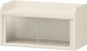 Shirai Sangyo CEN-3055GA Celone Mini Cupboard, Cupboard, White, White Wood Grain, Width 22.2 inches (56.3 cm), Height 11.6 inches (29.5 cm), Depth 10.6 inches (27.1 cm)