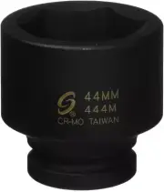 Sunex 444M 3/4" Drive Standard 6 Point Metric Impact Socket 44Mm
