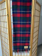 Pendleton Wall Blanket New With Tags 70x52 Red/grn/ Gold Plaid