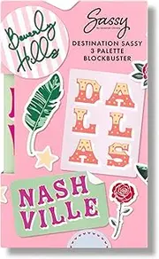 [Sassy by Savannah Chrisley] Destination Sassy 3 Palette Blockbuster Kit for Women 3 Pc Palette - Nashville, Palette - Beverly Hills, Palette - Dallas
