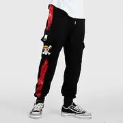 One Piece Monkey D. Luffy Jogger Pants Anime Classic Street Style For Couple's Men's Women's Adults' 3D Print