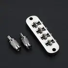 Electric Guitar Bridge Saddle Bridge Tailpiece Metal Replacement Musical