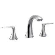 MOEN Findlay 84517 Widespread 2-Handle Bathroom Faucet in Chrome (Valve