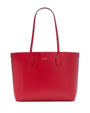 kate spade new york Bleecker Pixelated Hearts Pop Print Crossgrain Leather Large Tote