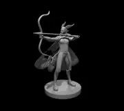 Arch Fey Female with Quiver Monster Manual 28mm Scale DND D&D Tabletop Mini