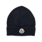 [MONCLER] MONCLER Organic cotton beanie hat Kids XXXS XXXS Blue