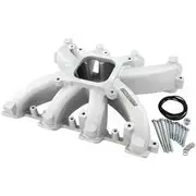 Aeroflow GM LS Carby Intake Manifold Rectangle Port Non-Efi LS3 Natural Aeroflow- AF6040-6000