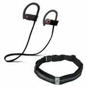 Motiv8tion Bluetooth Running Headphones & Running Belt