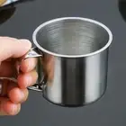 200ml Tea Travel Metal Camping Portable Cup Coffee Mug Stainless Steel