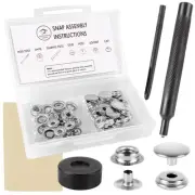 Premium Canvas Snap Fastener Installation Tool Kit - for DIY Repair - Complet...
