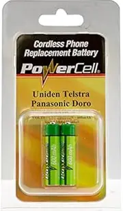 60AAAHCC2 GP 600Mah Nimh AAA Battery - 2Pk Suits Telstra Cordless Phone Voltage: 1.2V Type: AAA, Voltage: 1.2V