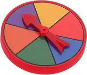 Kisangel Lucky Wheel Game Wheel Spinning Top Toy for Boys and Girls Sensory Toys Carnival Prize Desktop Game Accessory Hand-Eye Coordination Enhancer 10cm Diameter